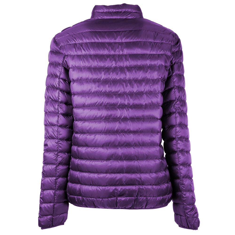 Centogrammi Chic purple nylon down jacket with duck filling