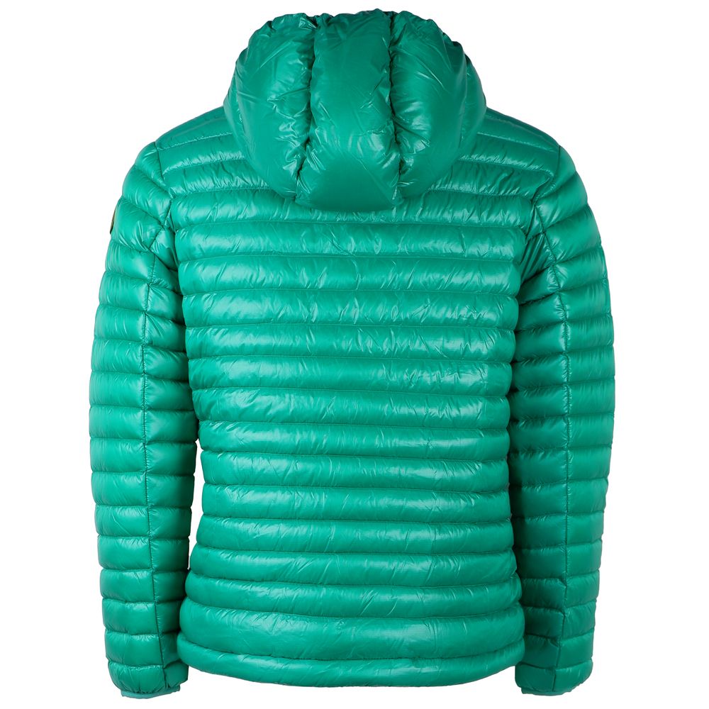 Centogrammi envy-inducing green nylon down jacket