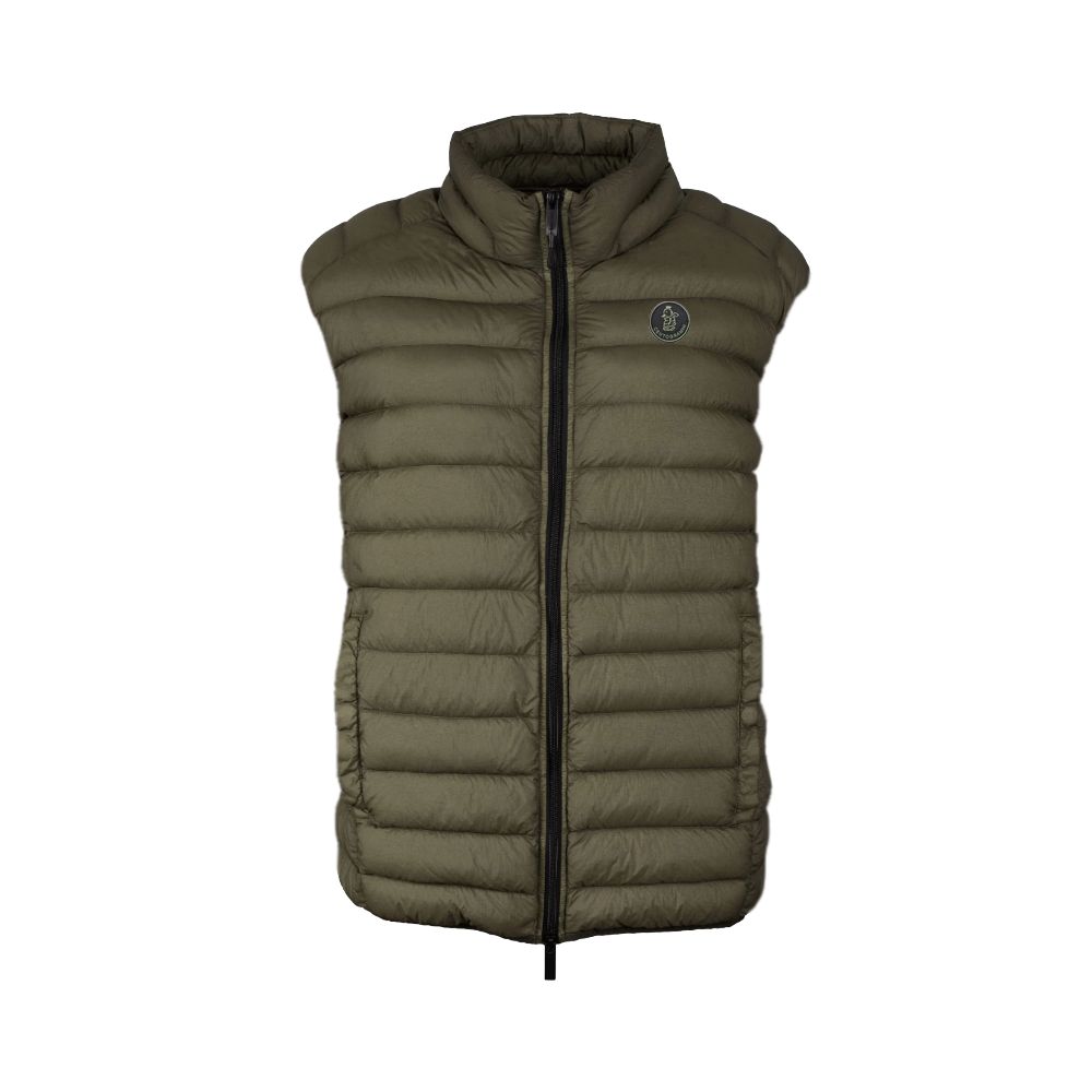 Centogrammi Emerald Green Nylon Down Vest