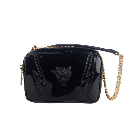 Plein Sport Chic shoulder bag with chain strap and logo detail