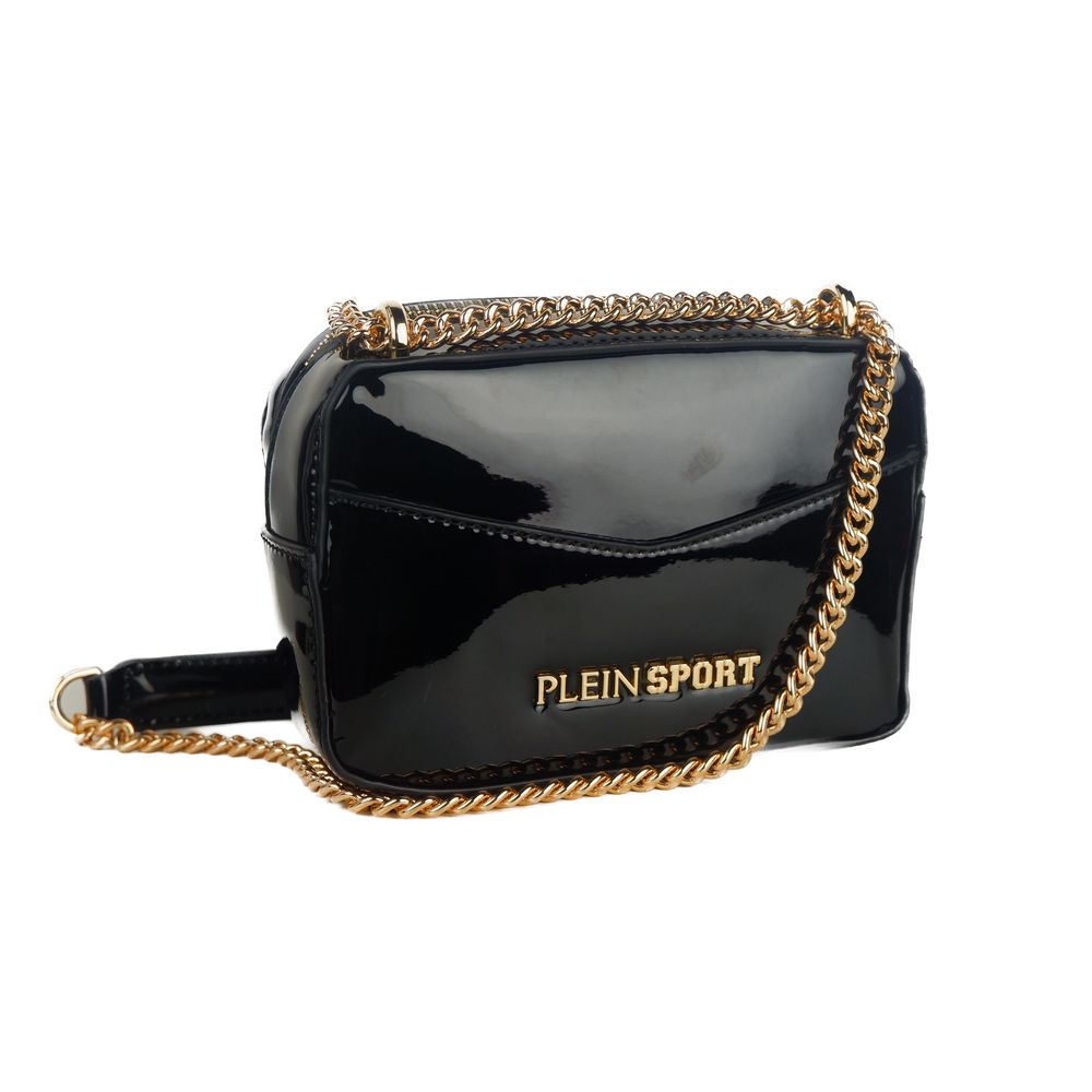 Plein Sport Chic shoulder bag with chain strap and logo detail