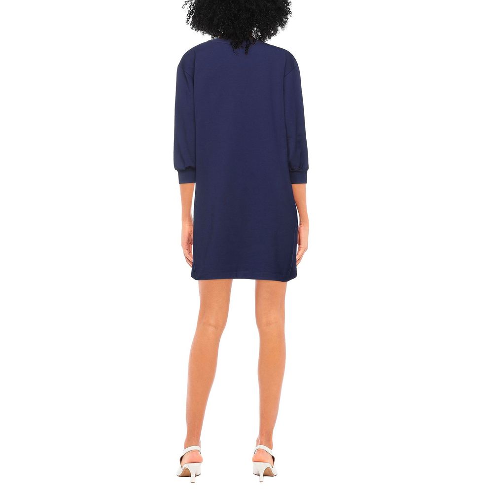 Love Moschino Blue Cotton Dress for Women