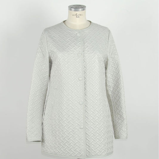 Emilio Romanelli White Polyester Women's Jacket