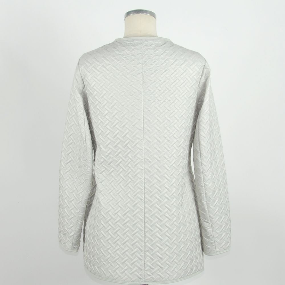 Emilio Romanelli White Polyester Women's Jacket