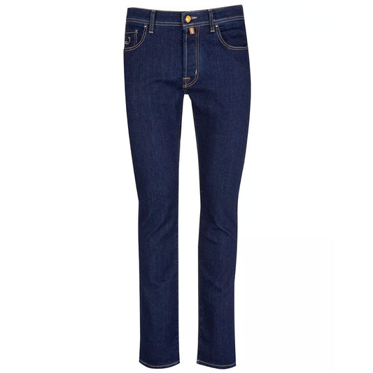 Jacob Cohen Elegante dunkelblaue Bard Jeans für Männer