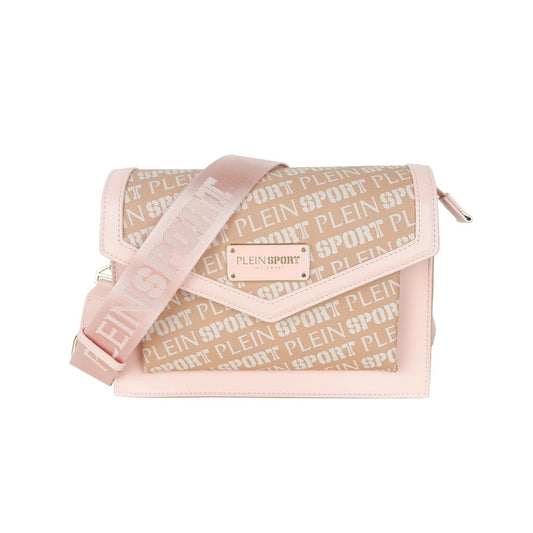 Plein Sport Pink Polyamide Women's Shoulder Bag