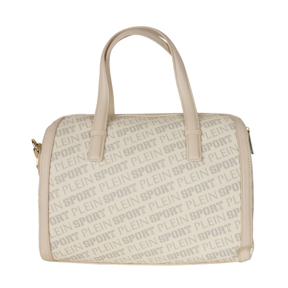 Plein Sport shoulder bag made of eco-leather with logo print