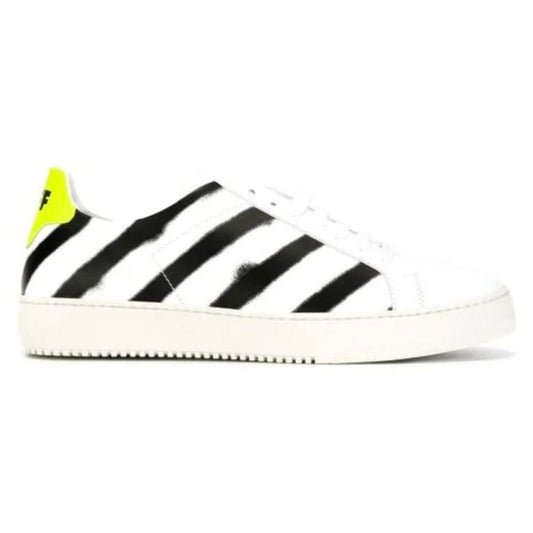 Off-White White Leather Women's Sneakers