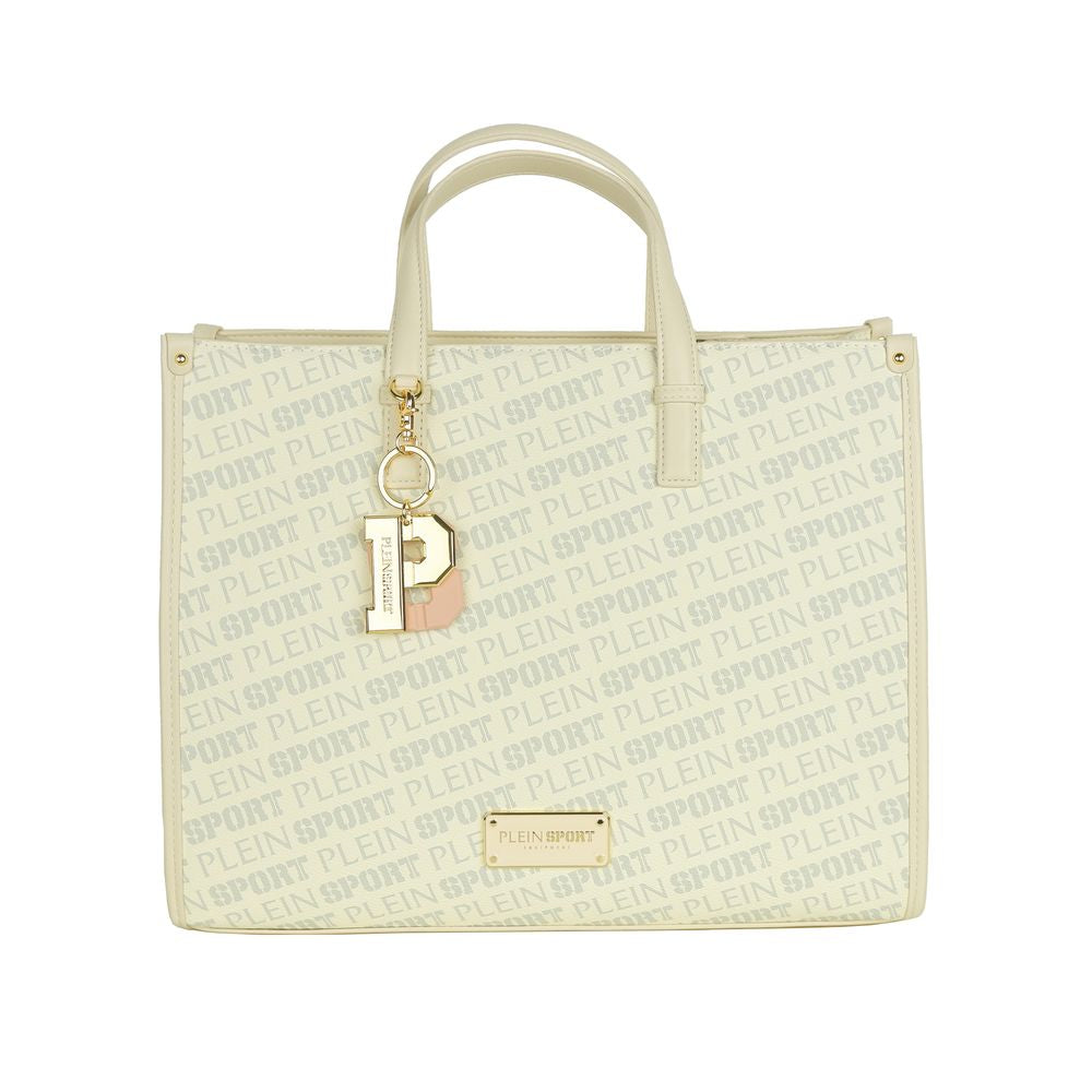 Plein Sport White Polyamide Women's Shoulder Bag