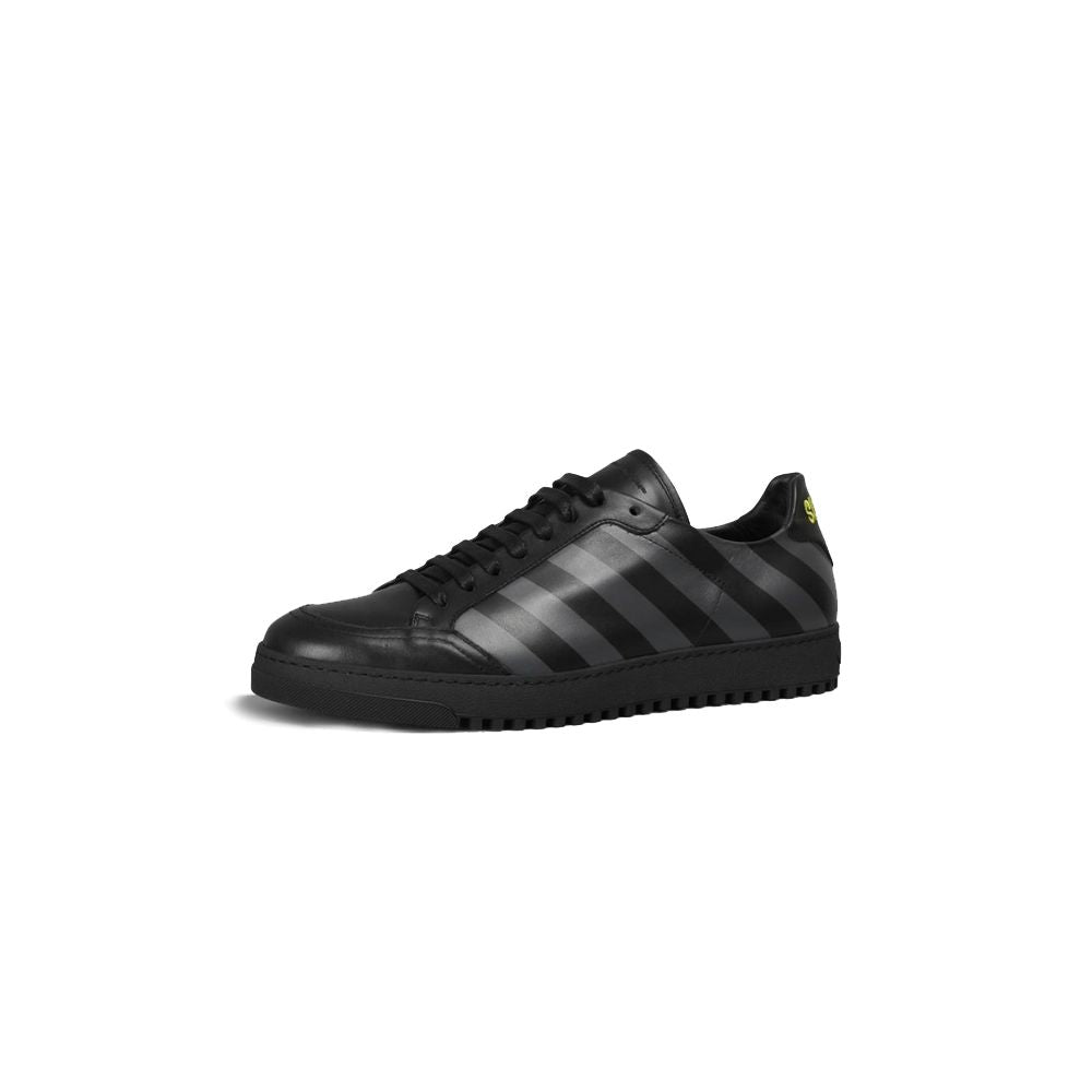 Off-White Black Calfskin Women's Sneakers