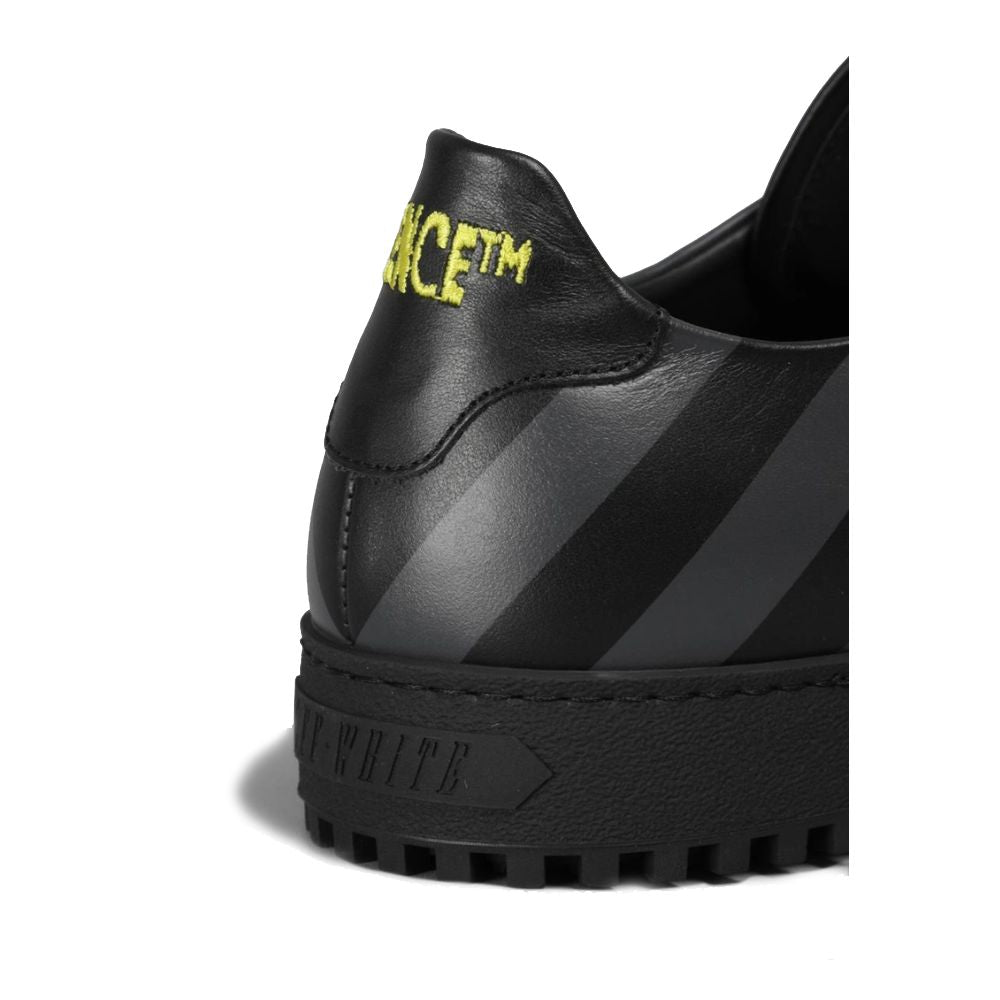 Off-White Black Calfskin Women's Sneakers