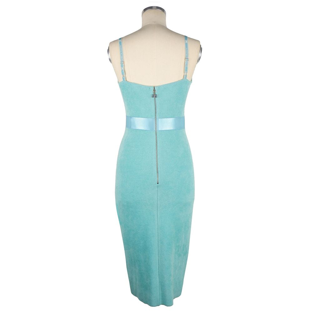 Elisabetta Franchi Green Wool Dress for Women