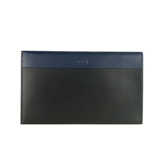 Cavalli Class Blue Calfskin Men's Wallet