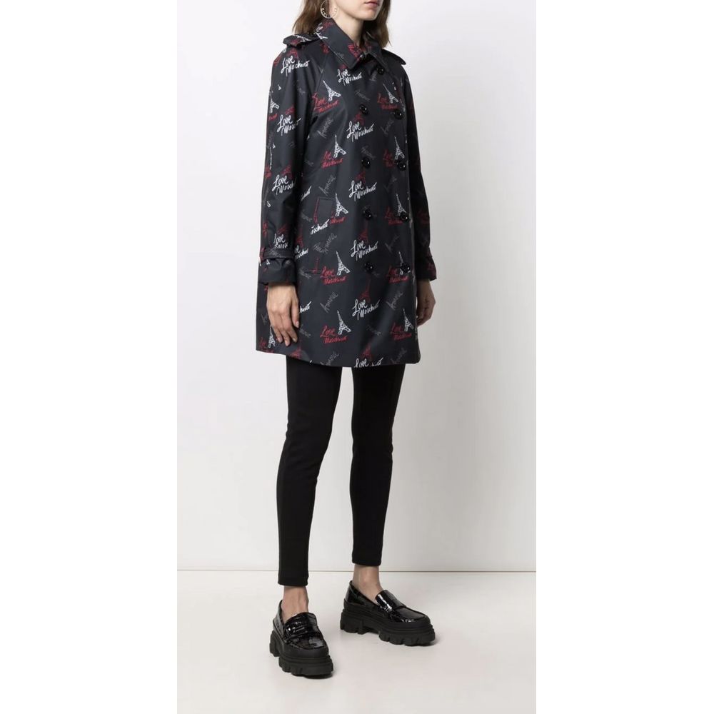 Love Moschino Black Polyester Women's Coat