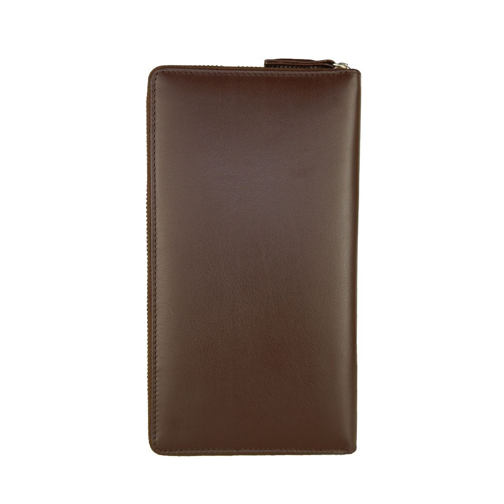 Cavalli Class Elegant brown leather wallet for men