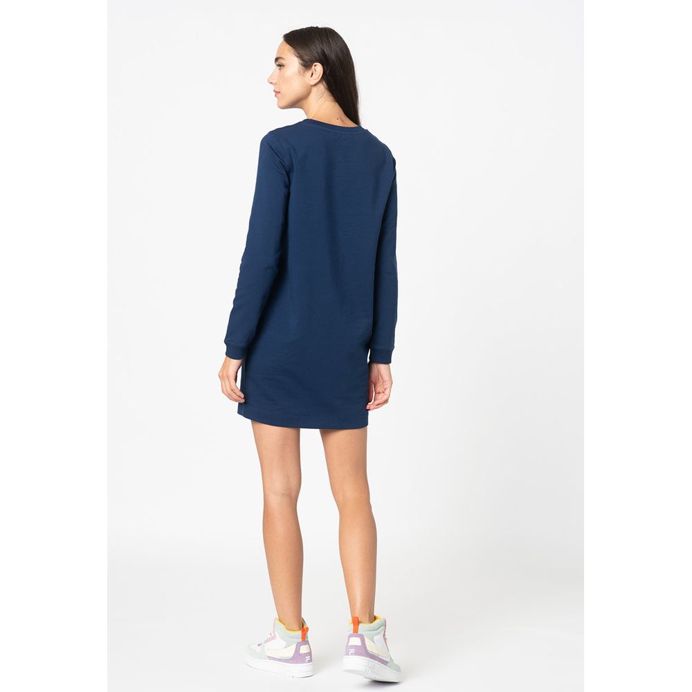 Love Moschino Blue Cotton Dress for Women