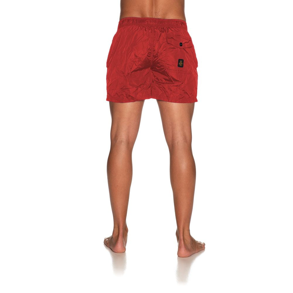 Refrigiwear Red Nylon Swimsuit for Men