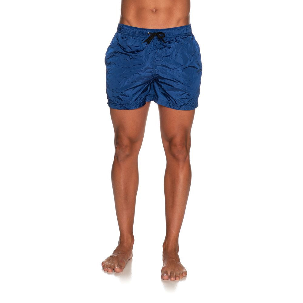 Refrigiwear Blue Nylon Swimsuit for Men