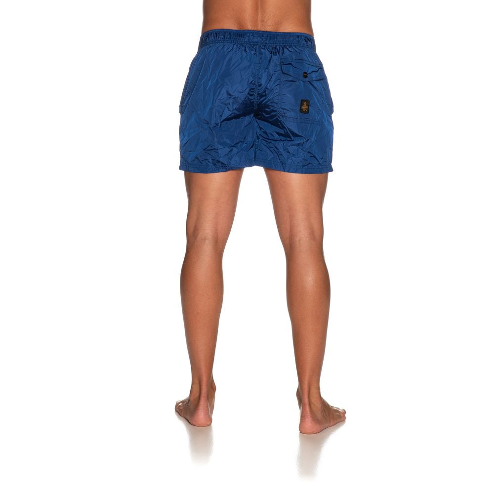 Refrigiwear Blue Nylon Swimsuit for Men