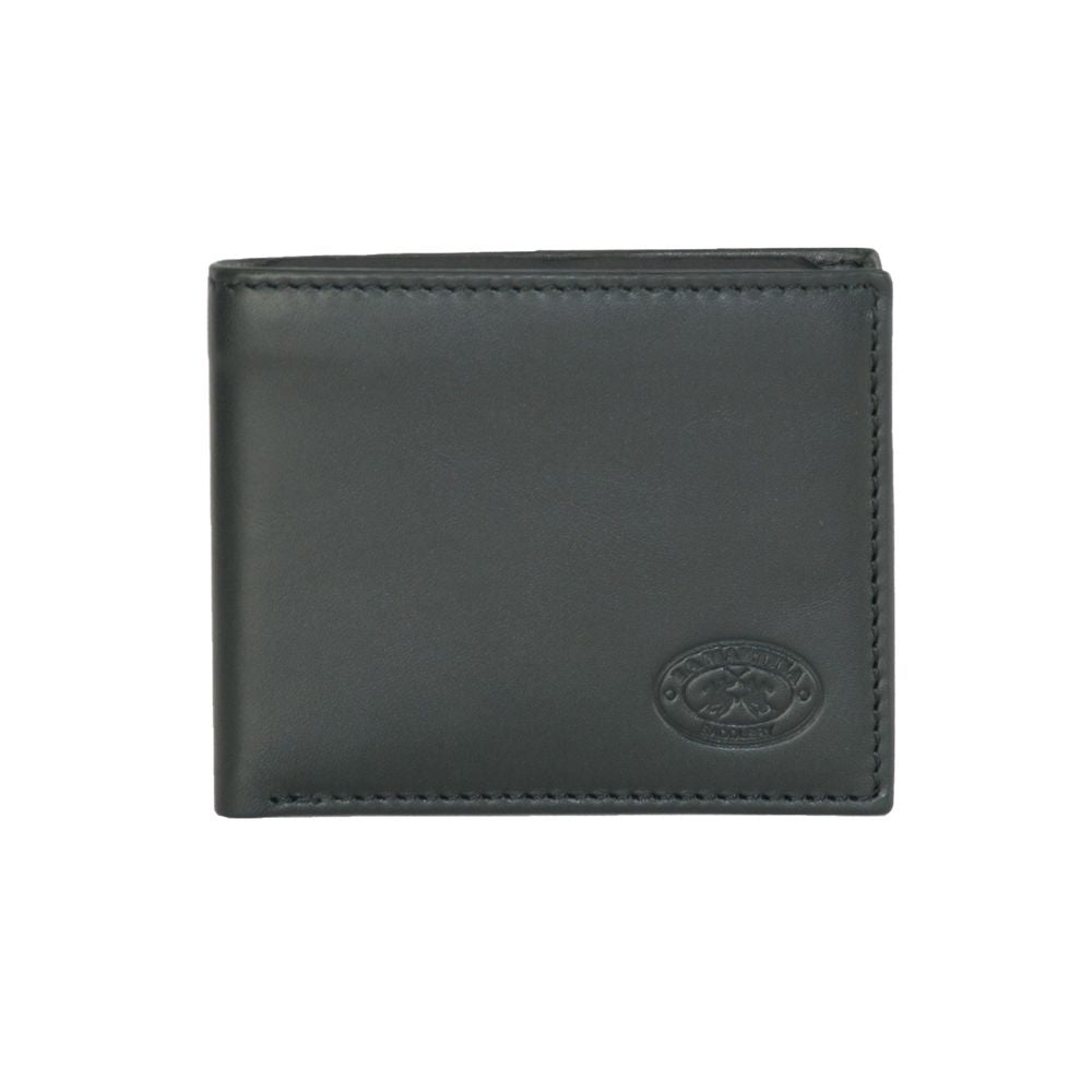 La Martina Black Calfskin Men's Wallet