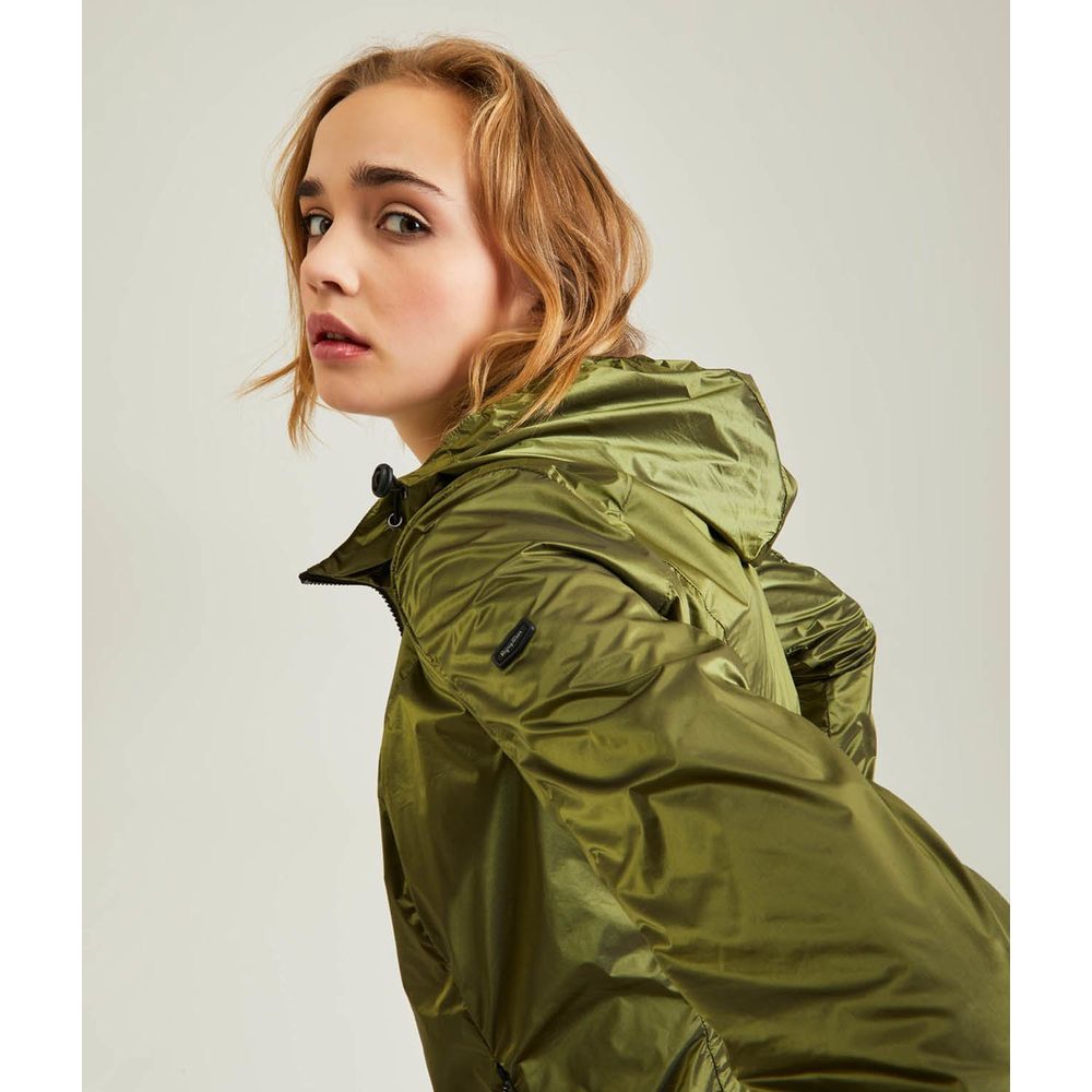 Refrigiwear Grüne Polyamid Damen Jacke