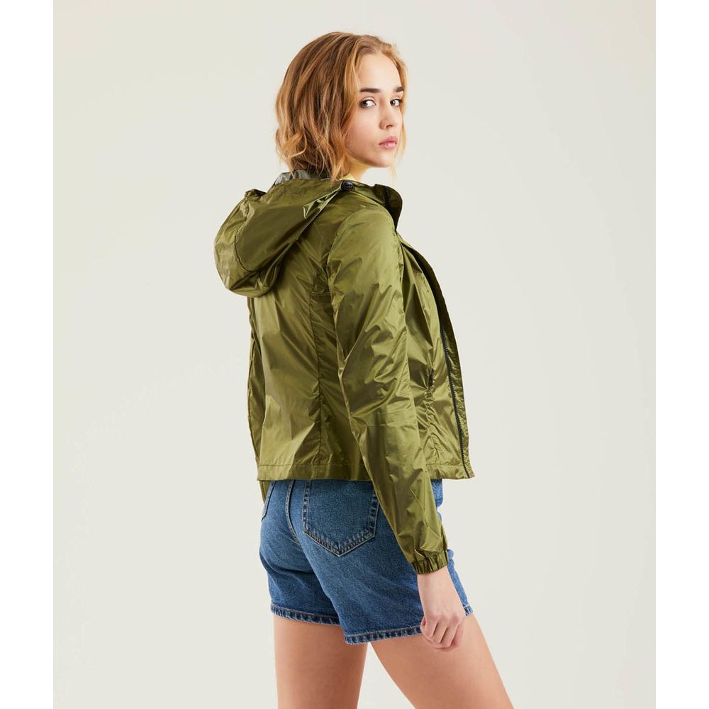 Refrigiwear Grüne Polyamid Damen Jacke