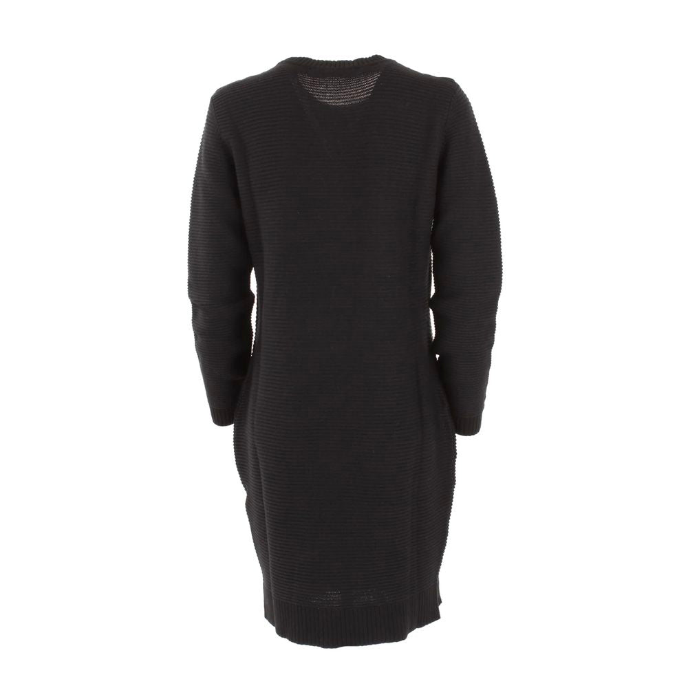 Love Moschino Chic knitted dress with heart pattern