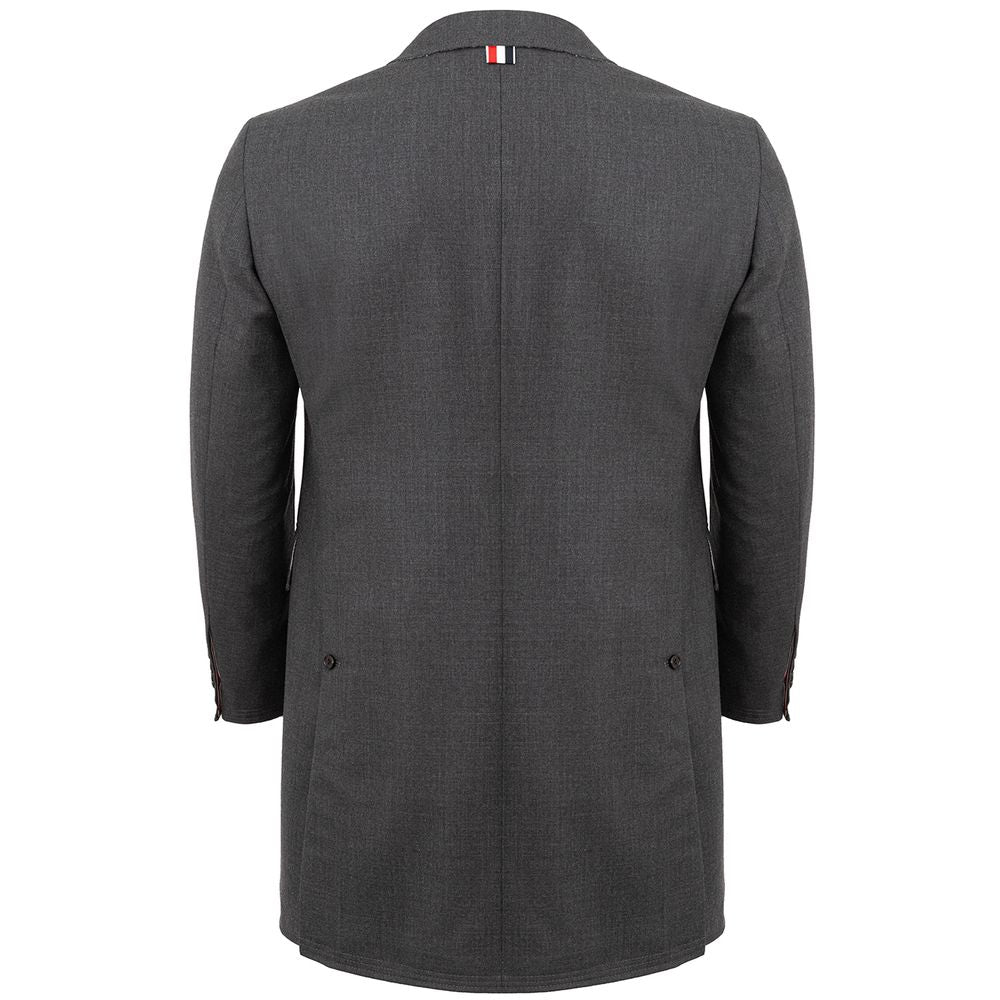 Thom Browne Classic Grey Wool Jacket