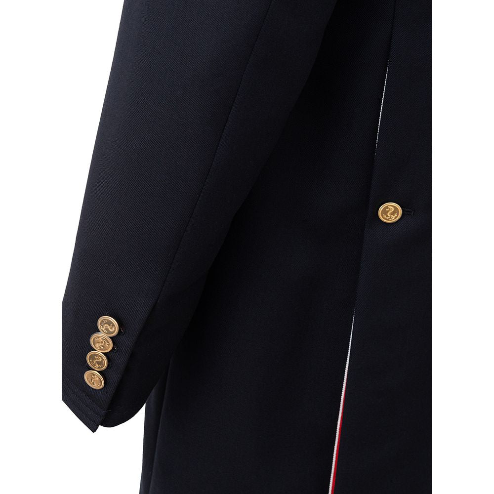 Thom Browne Elegant wool jacket in Signature Blue