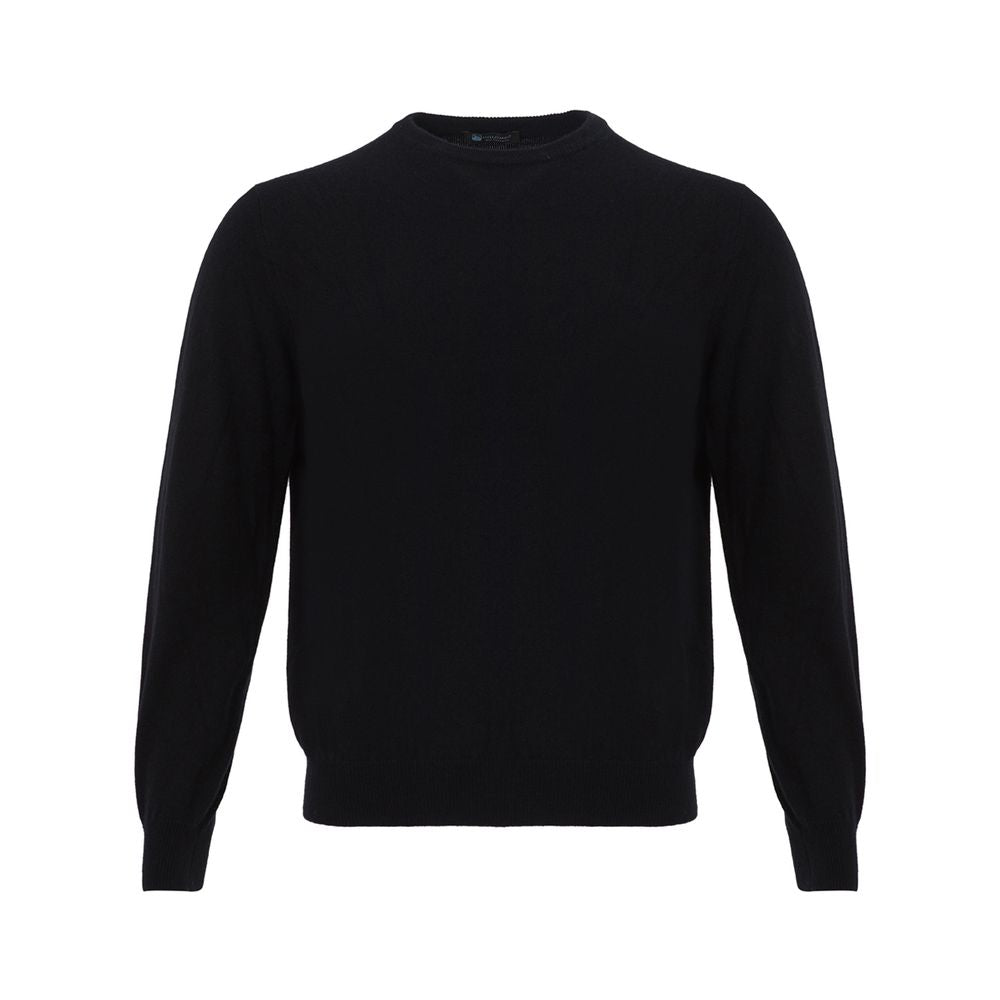 Colombo Cashmere Sweater Black Elegance