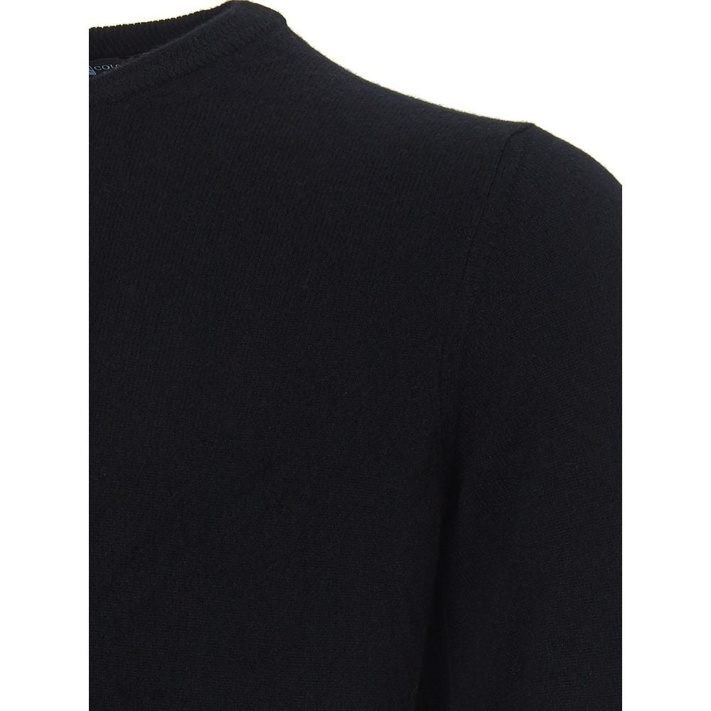 Colombo Cashmere Sweater Black Elegance