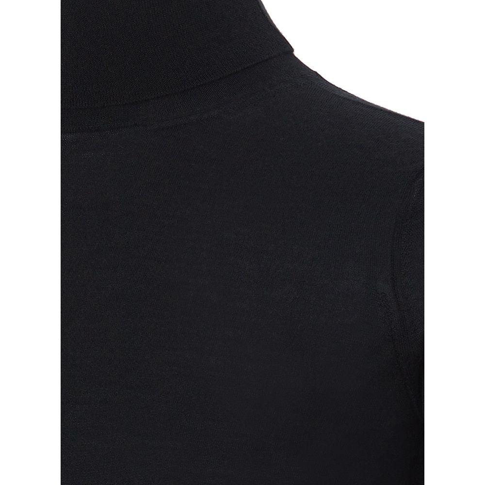 Colombo Italian Cashmere Luxury Sweater Black