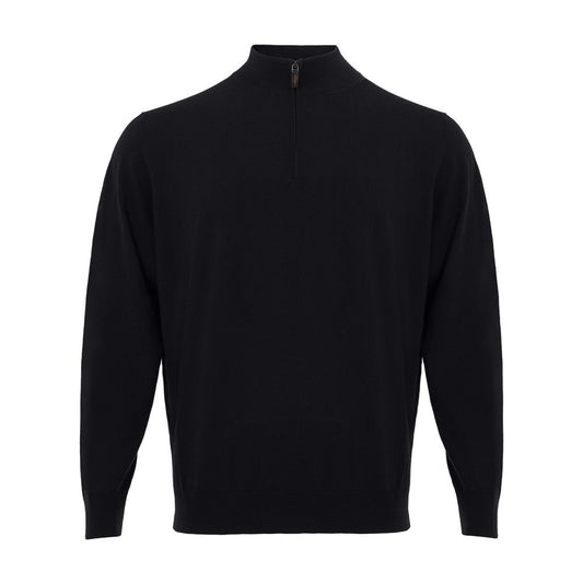 Colombo Italian Cashmere Men's Sweater Luxe Black