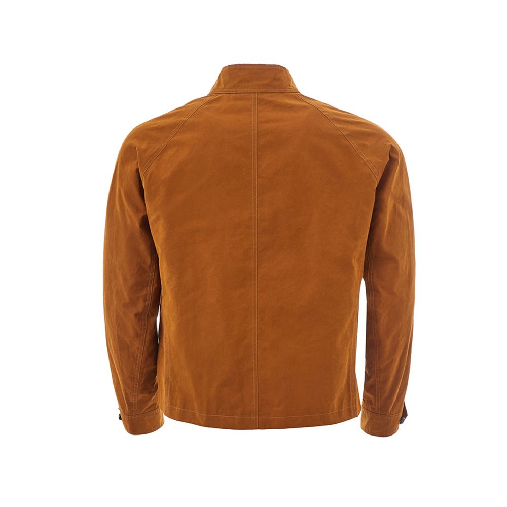 Sealup Elegant brown polyamide jacket for men