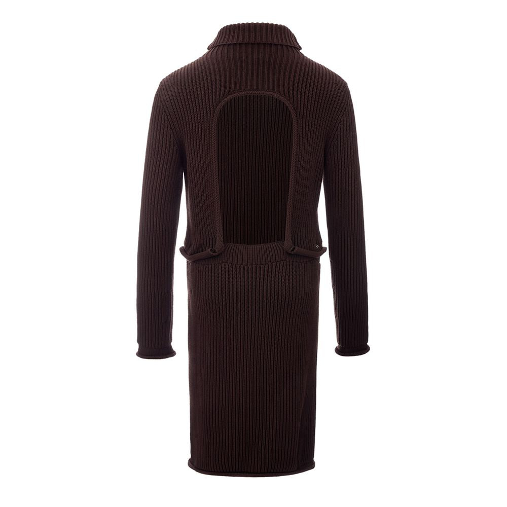 Bottega Veneta Elegant dress in brown viscose