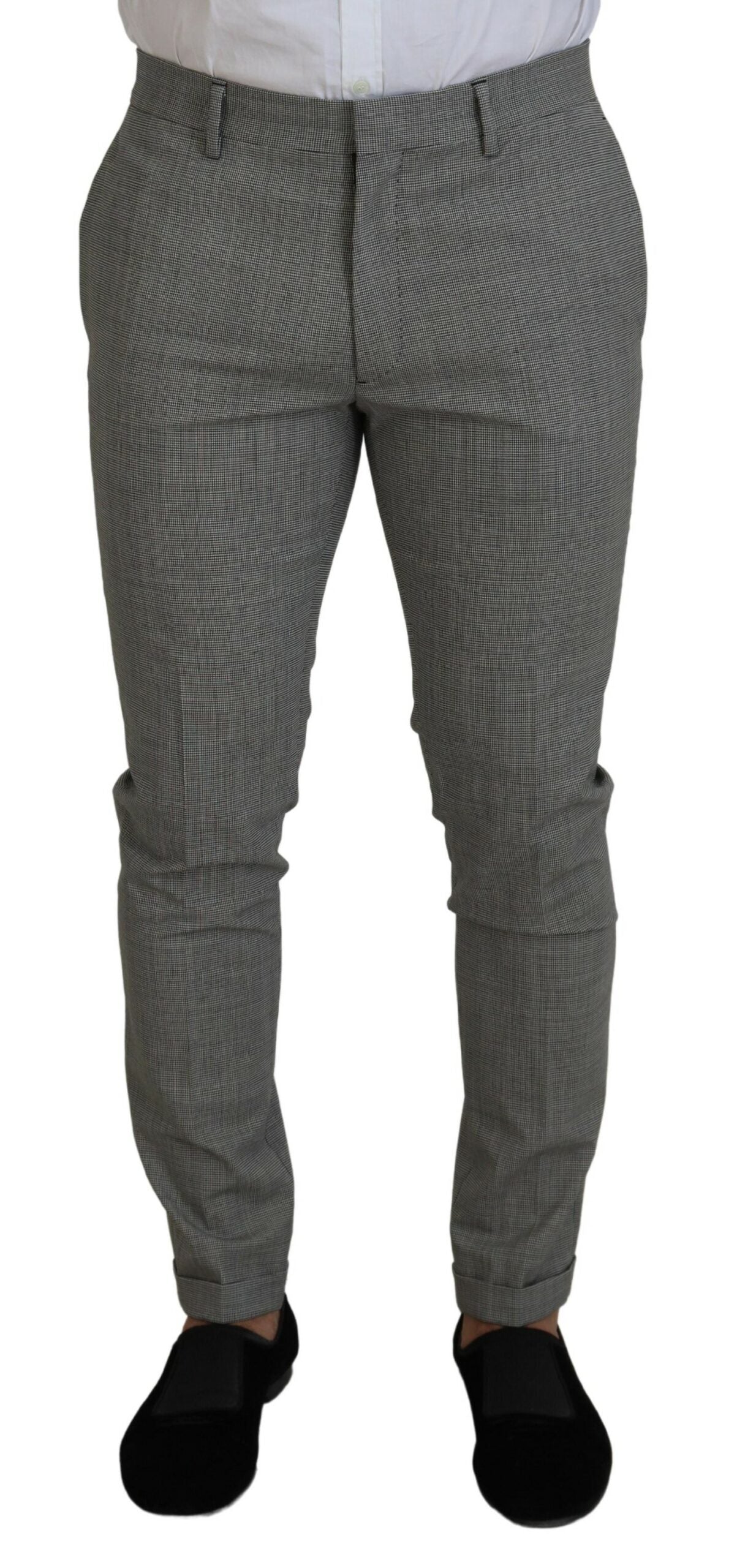 Dsquared² Grey single-breasted 2-piece PARIS suit in wool