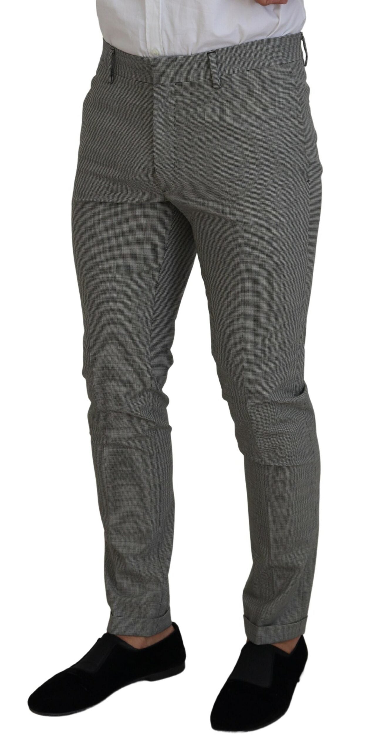 Dsquared² Grey single-breasted 2-piece PARIS suit in wool