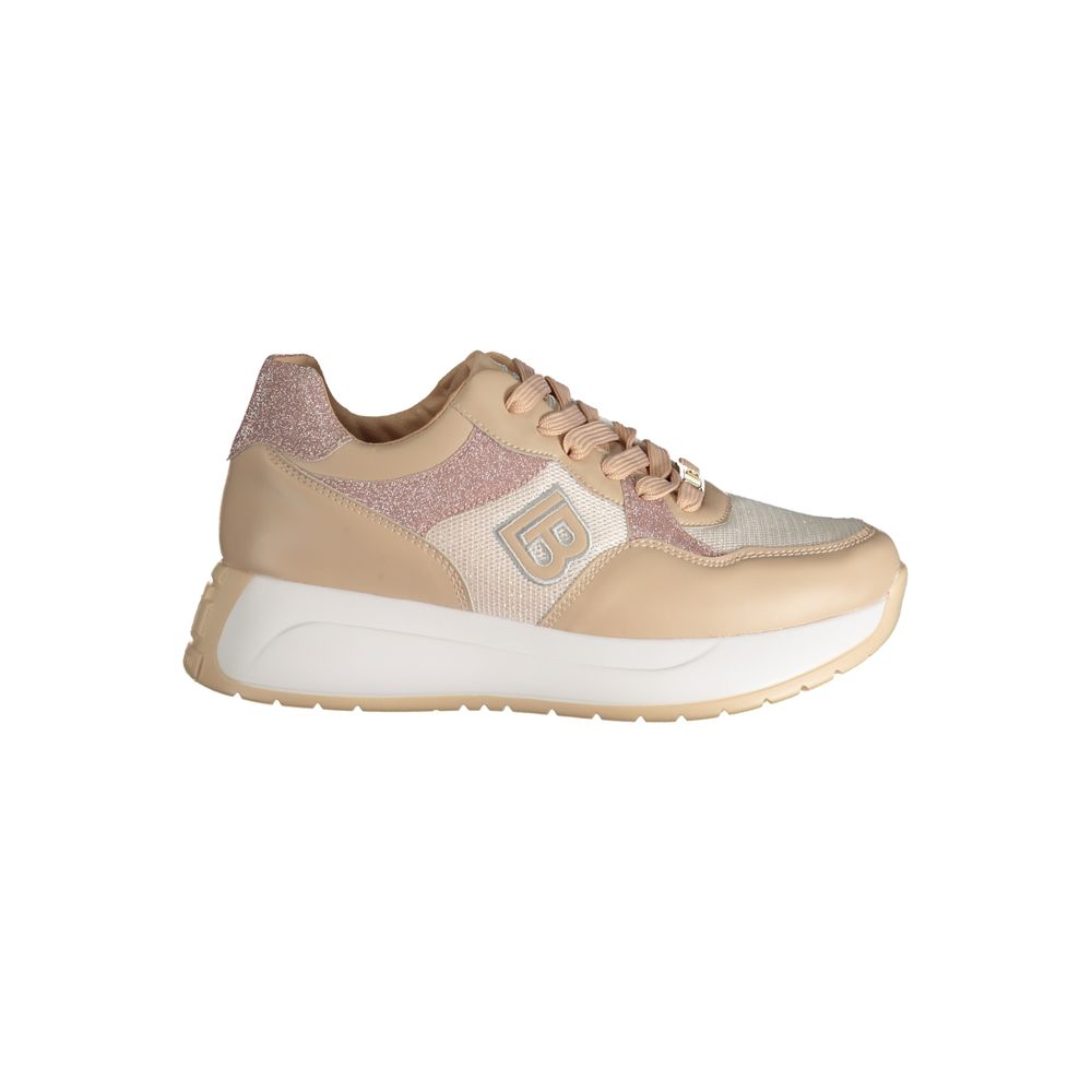 Laura Biagiotti Beige Polyester Sneakers