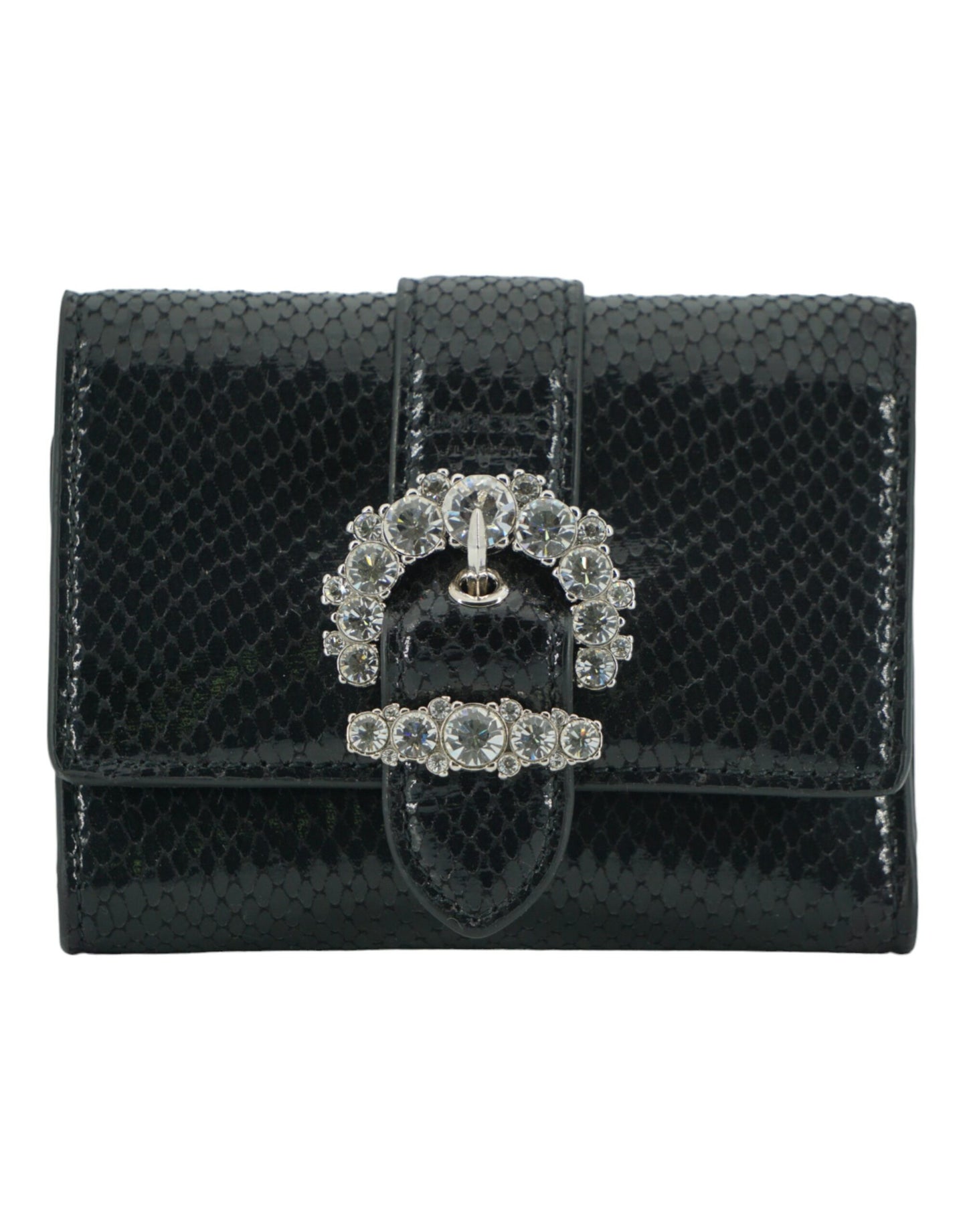 Jimmy Choo Black Leather Wallet Cheri