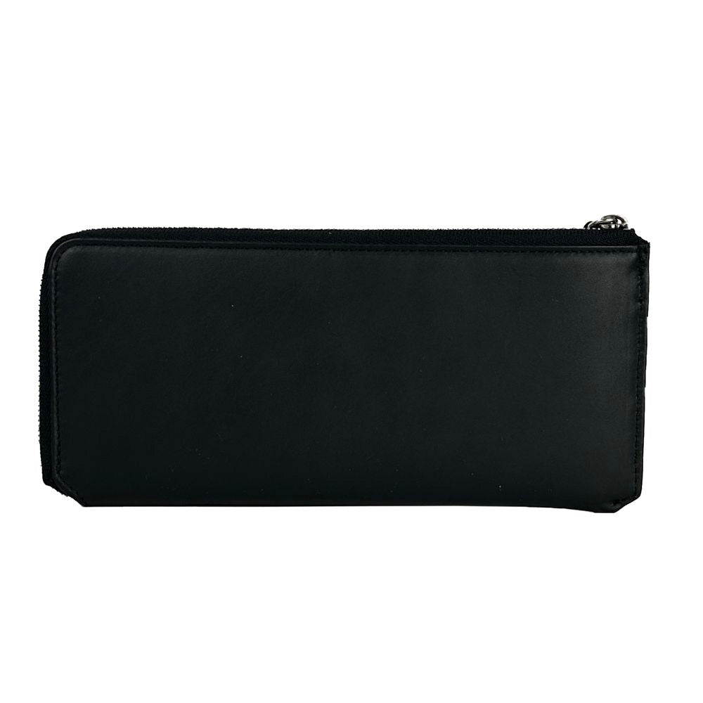 Baldinini Trend Elegant travel organizer made of black leather