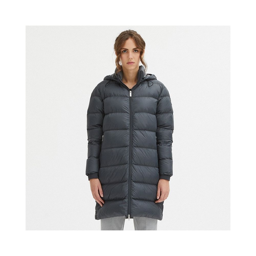 Centogrammi Grey Nylon Women Jacket