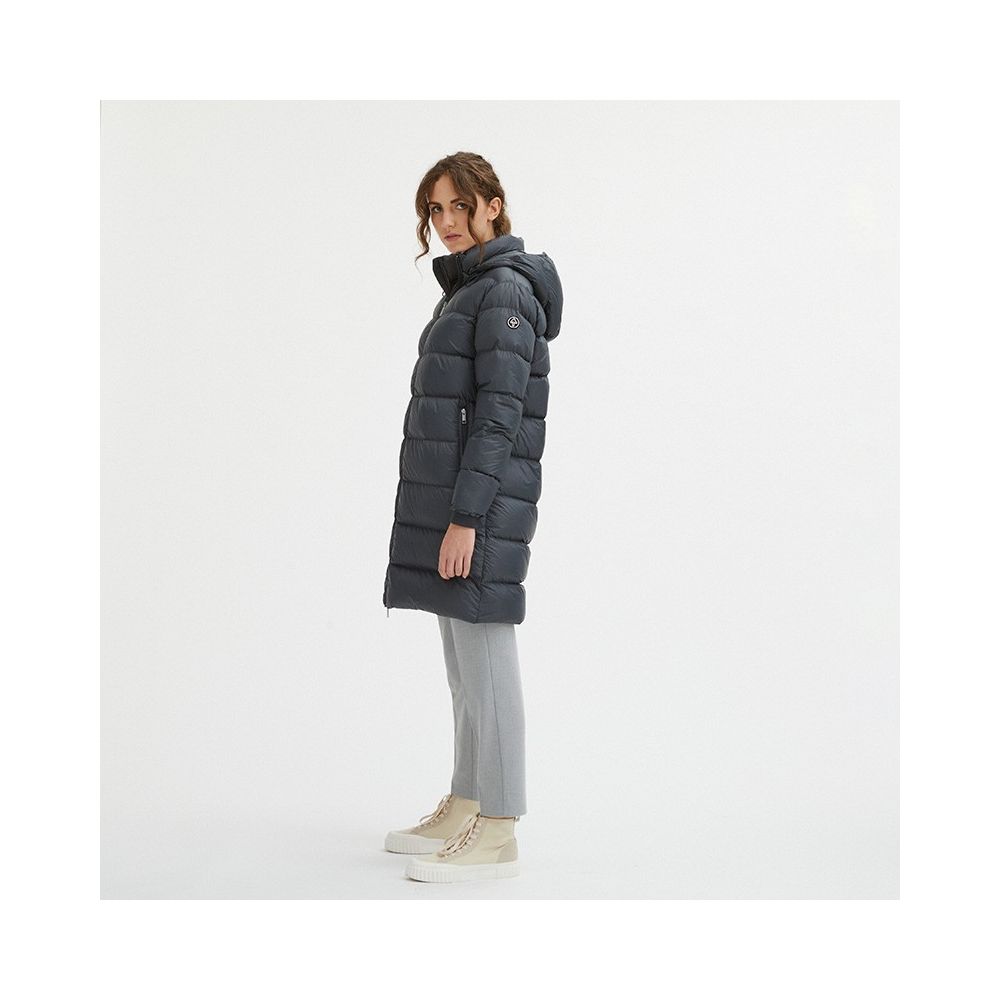 Centogrammi Grey Nylon Women Jacket