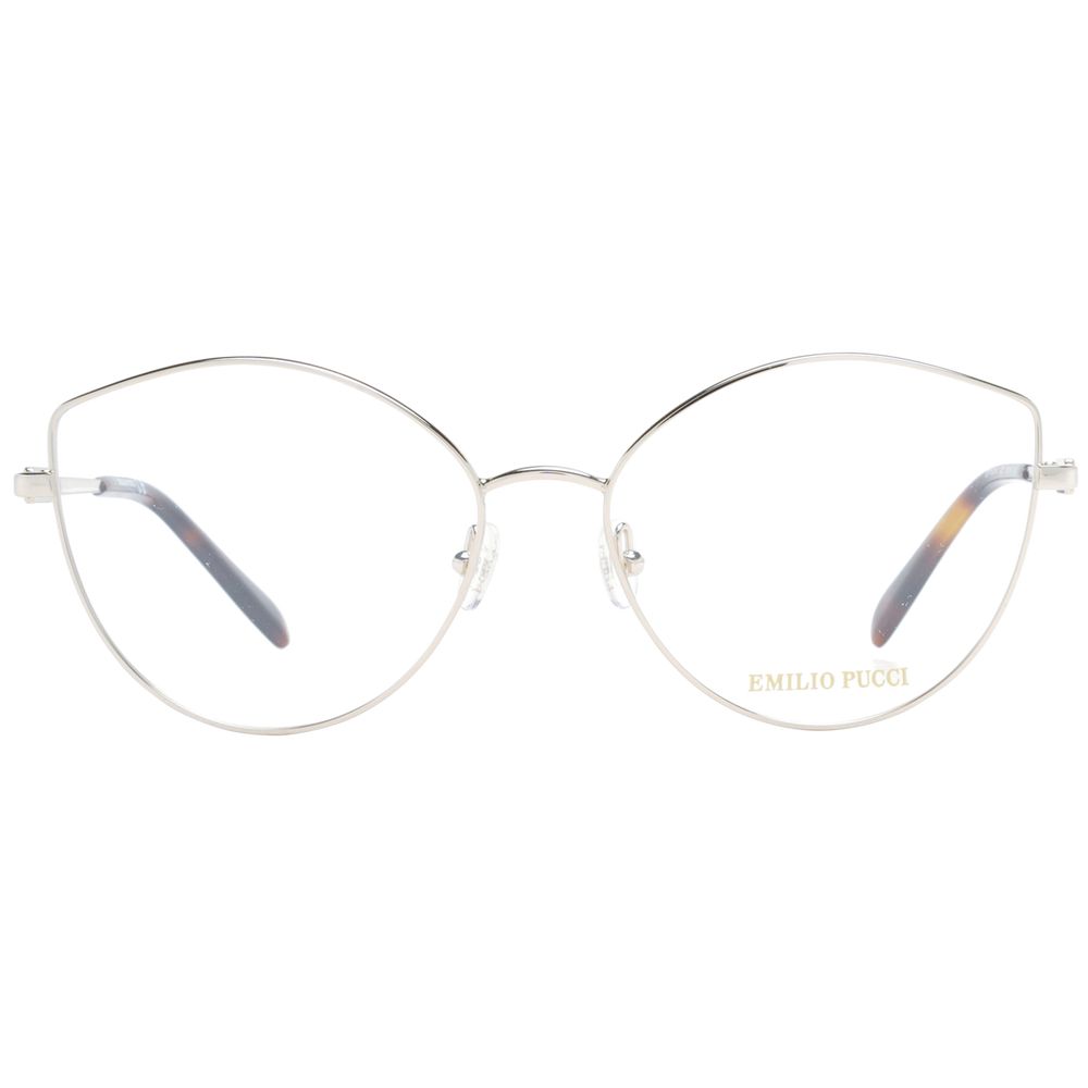 Emilio Pucci Silver Optical Eyeglasses Frames for Women