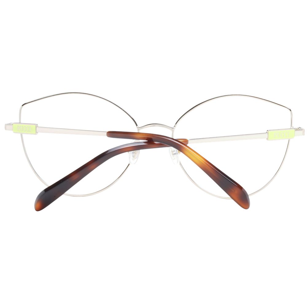 Emilio Pucci Silver Optical Eyeglasses Frames for Women