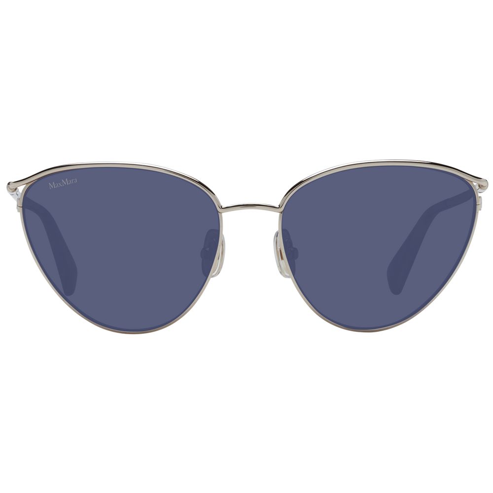 Max Mara Silberne Frauen-Sonnenbrille