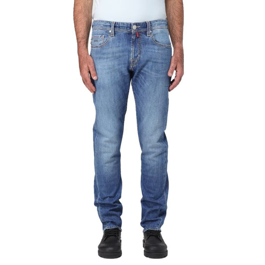 Tramarossa Blaue Baumwoll-Jeans für Männer