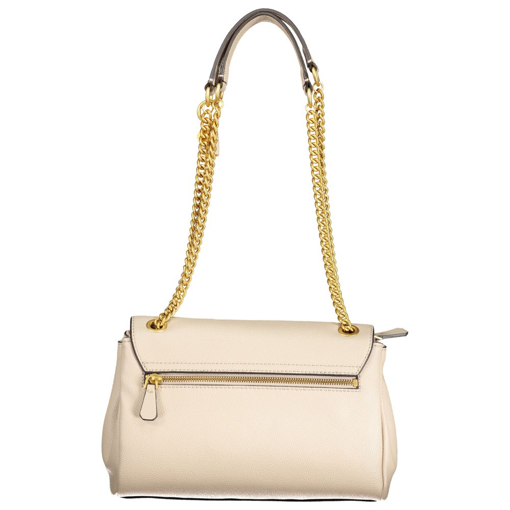 Guess Jeans Beige Polyethylen Handtasche