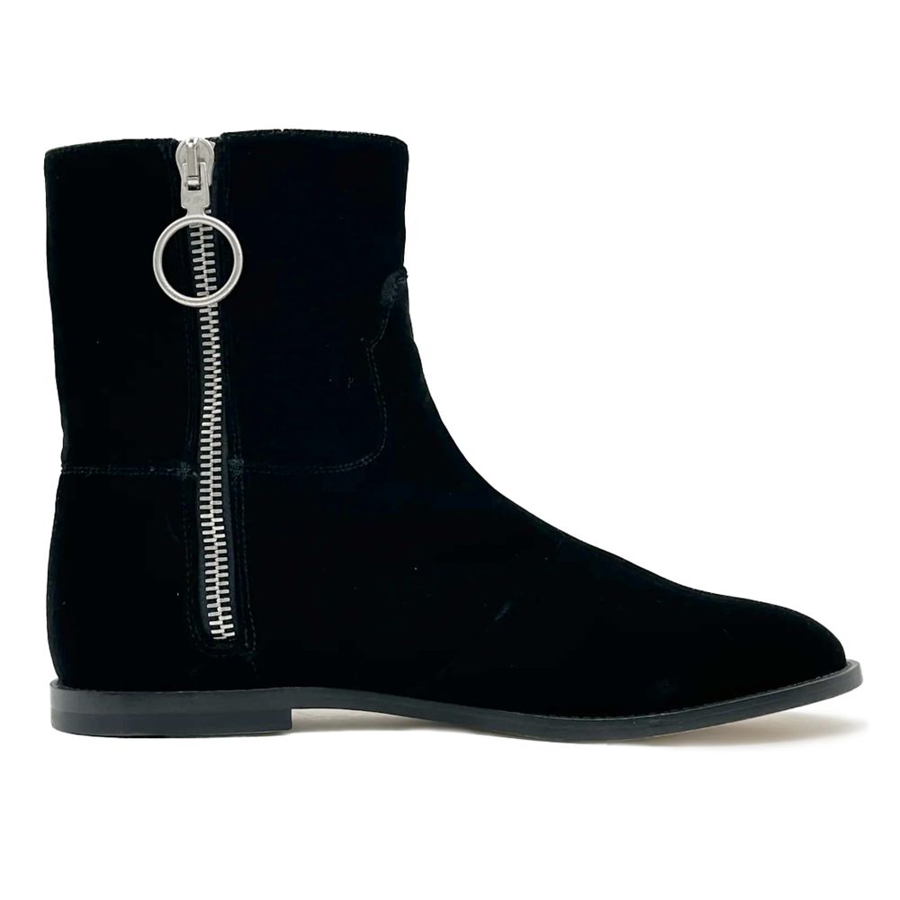 Off-White Black Leather Di Calfskin Boots