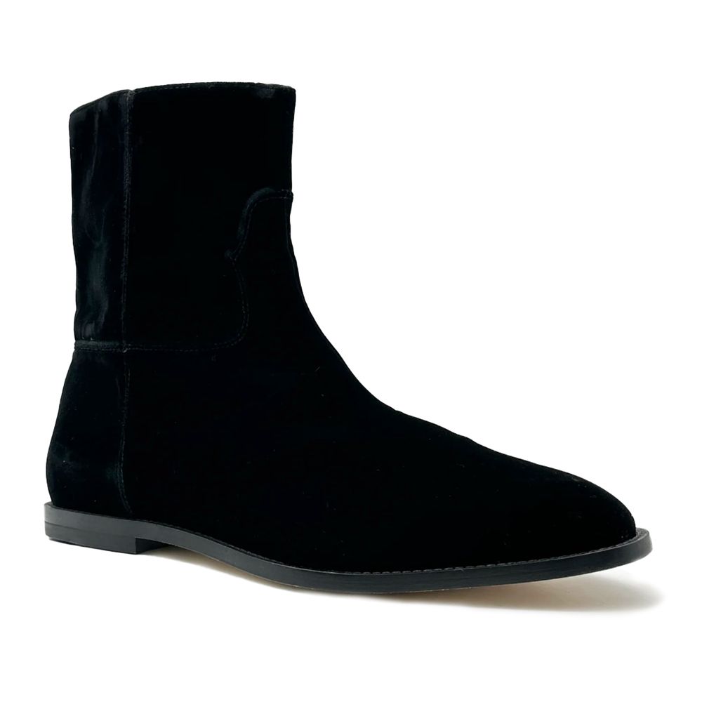 Off-White Black Leather Di Calfskin Boots