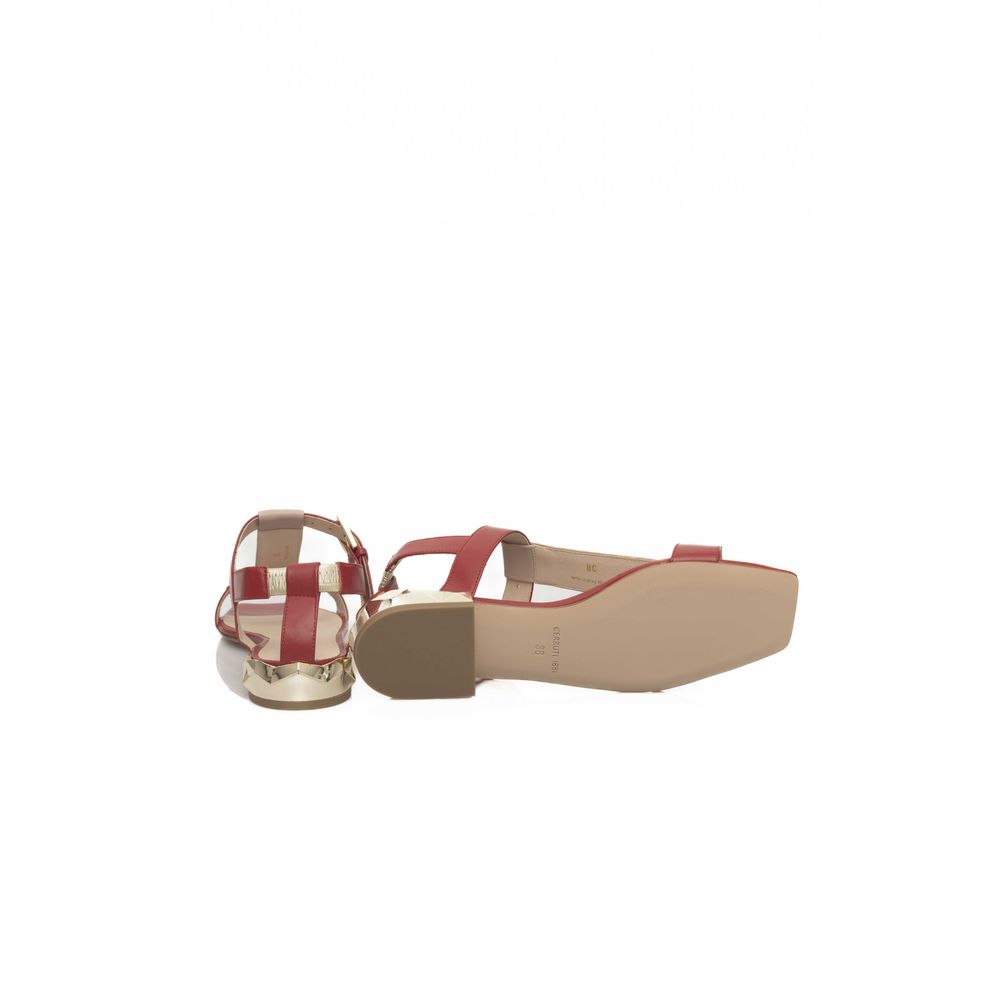 Cerruti 1881 Red Goatskin Women's Sandal